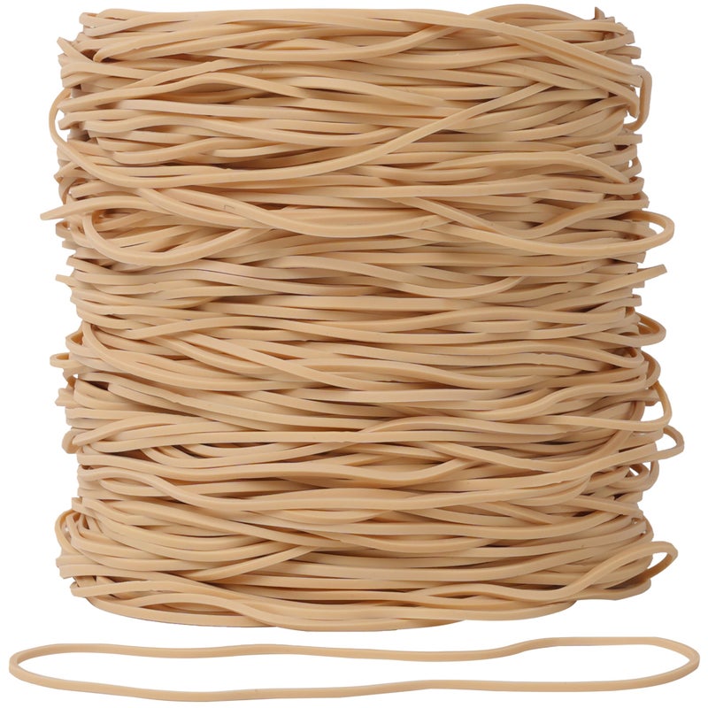 Foshine Rubber Bands Garbage Can Bands Elastic Large Size #117A 250 Pcs Trash Can Rubber Bands Elastics Bands 7 inch Assorted Color For Office Supplies Home - Image 3
